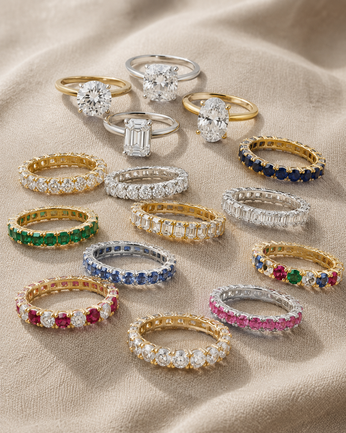 Engagement ring collection